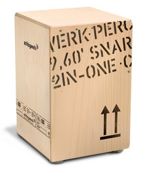 Schlagwerk Cajon 2inOne CP403 Red, Black, Nature, Medium