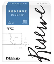 D'Addario Reserve plátek pro B klarinet tvrdost 3,5+