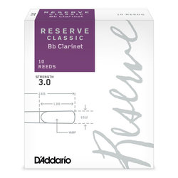 D'Addario Reserve Classic Blätter für Bb Klarinette 3
