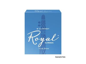 D´Addario Rico Royal plátek pro B klarinet tvrdost 2