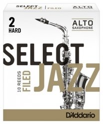 D'Addario Select Jazz Filed plátek pro alt saxofon tvrdost 2H