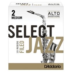 D'Addario Select Jazz Filed plátek pro alt saxofon tvrdost 2M
