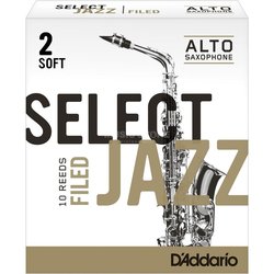 D'Addario Select Jazz Filed plátek pro alt saxofon tvrdost 2S