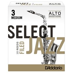 RICO Rico Select Jazz Filed Blatt für Alt Saxophon, Stärke 3M - stück
