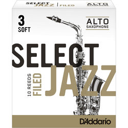 D'Addario Select Jazz Filed plátek pro alt saxofon tvrdost 3S