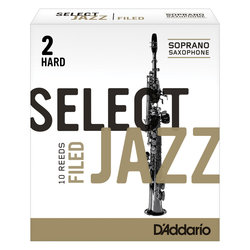 RICO Rico Select Jazz Filed Blatt für Sopran Saxophon, Stärke 2H - stück