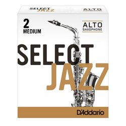 RICO Rico Select Jazz Unfiled Blatt für Alt Saxophon, Stärke 2M - stück