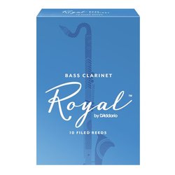 RICO Royal Blätter für Bass - Klarinette 2,5 - stück