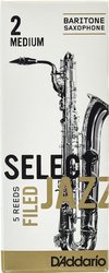 D'Addario Select Jazz Filed plátek pro baryton saxofon tvrdost 2M