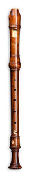 MOLLENHAUER Altová zobcová flétna DENNER-EDITION 442 - satinwood, mořená DE-1201D