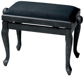 GEWA music GEWApure Piano stolička Classic FX Černá vysoký lesk černé sedadlo