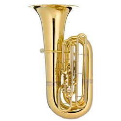 MELTON B tuba "Fafner" 195/5P - mosaz, 5 ventilů