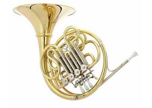 Hans Hoyer GEYER STYLE 801A-L F/B dvojlesnice, odšroubovatelný korpus, žlutá mosaz