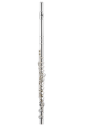 Jupiter příčná flétna JFL-700REC, E-mechanika, otevřené klapky, stříbrný lem ústního otv.