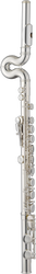 Jupiter příčná flétna JFL-700WE "Waveline" in C, E-mechanika, uzavřené klapky, C-nožka