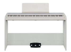 KORG B2SP-WH - digitální piano, 88 kláves,12 zvuků, se stojanem a třemi pedály, bílé, USB