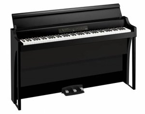 Korg G1B Air-BK - digitální piano, 88 vyvážených kláves, Bluetooth audio playback, černé