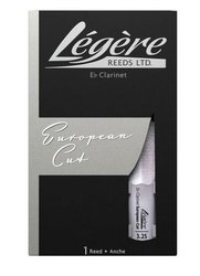 LEGERE European Cut plátek pro Es klarinet, evropský řez - tvrdost 3,25