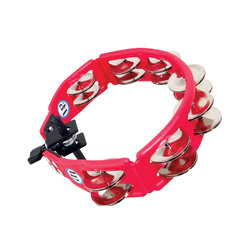 Latin Percussion Tamburina LP151 Cyclop - ruční výroba, červená