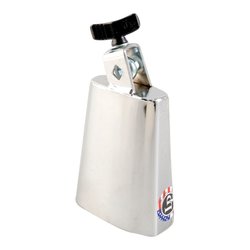 Latin Percussion Cowbell, Deluxe Black Beauty Cowbell - kravský zvonec, 5", chrom