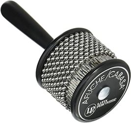 Latin Percussion Cabasa, Mini Black Afuche®/Cabasa - plast