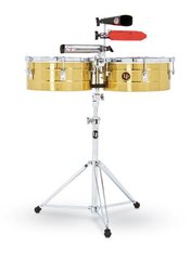 Latin Percussion Tito Puente Timbales 12"/13" LP255-B - masivní mosaz, hloubka 6,5"