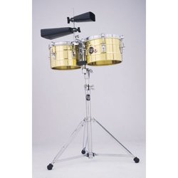 Latin Percussion Tito Puente Timbales 12"/13" LP255-S - chrom, hloubka 6,5"
