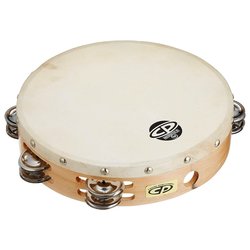 Latin Percussion Tamburina CP379 - 10", jednořadá, s blánou