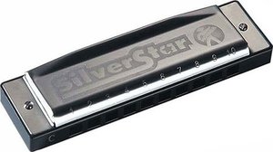 Hohner M50408 Silver Star foukací harmonika 504/20 G Dur