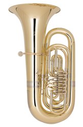 MIRAPHONE B tuba Hagen  495A - mosaz, 3/4 velikost, 4 ventily
