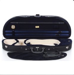 Tonareli Formetuis Violin Case - hellblau