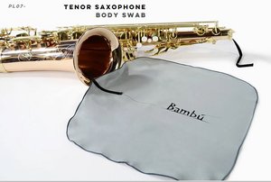 Bambú vytěrák z mikrovlákna pro tenor saxofon