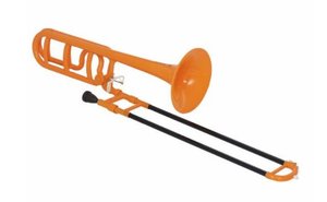 Startone PTB-20 - B/F plastový trombon oranžový, s pouzdrem