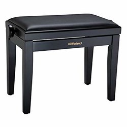 ROLAND RPB-300BK - klavírní stolička, černý mat, vinylový sedák