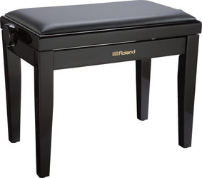 ROLAND RPB-200PE - klavírní stolička, vysoký lesk, vinylový sedák