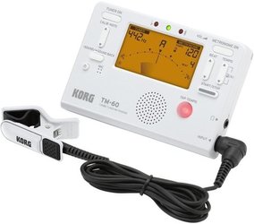 Korg TM-60 WH ladička a metronomem, barva: bílá