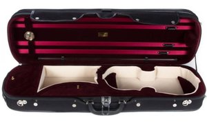 Tonareli Formetuis Violin Case - hellblau