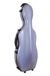 Tonareli tvarované pouzdro pro violu, barva stříbrná