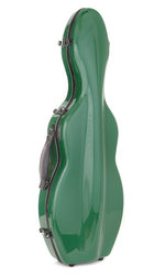 Tonareli tvarované pouzdro pro housle, barva tmavě zelená