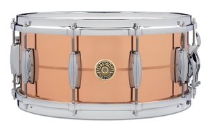 Gretsch Snare drum USA 14" x 6,5" Solid Phosphor Bronze