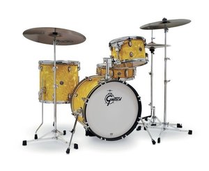 Gretsch Catalina Club Yellow Satin Flame bicí souprava