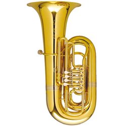MELTON B tuba "Fafner" 195/2 - mosaz, 4 ventily