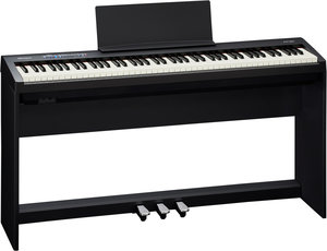 Roland FP-30 BK-SET - digitální stage piano, černé, se stojanem a pedálnici