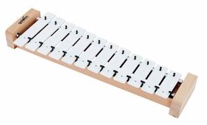 GOLDON 11047 Soprano Metallophone - sopránová zvonkohra, 12+3 bílých kamenů