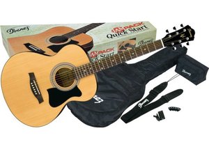 IBANEZ VC50NJP-NT - akustický Jam Pack Quick Start set - kytara, povlak, popruh, ladička,