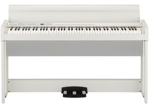 Korg C1 Air-WH - Concert piano, 88 vyvážených kláves, Bluetooth audio playback, bílé