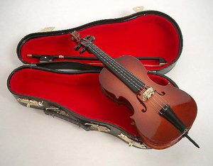 Clarina Music Miniatur cello + koffer