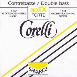 Savarez Corelli Forte 380 TX - Satz für kontrabas orchester stimmung