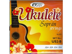 Gorstrings US2-B sada strun pro sopránové ukulele - nylon, .024-.029-.034-.024