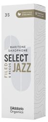 D'Addario Select Jazz Filed plátek pro baryton saxofon tvrdost 3S